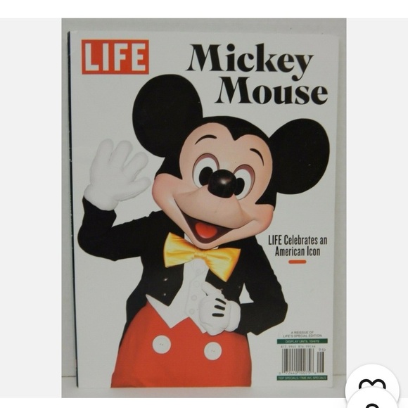 Disney adult Minnie Maleficent ears, NWOT & LIFE Magazine Mickey Mouse Spec Ed. - Picture 7 of 12